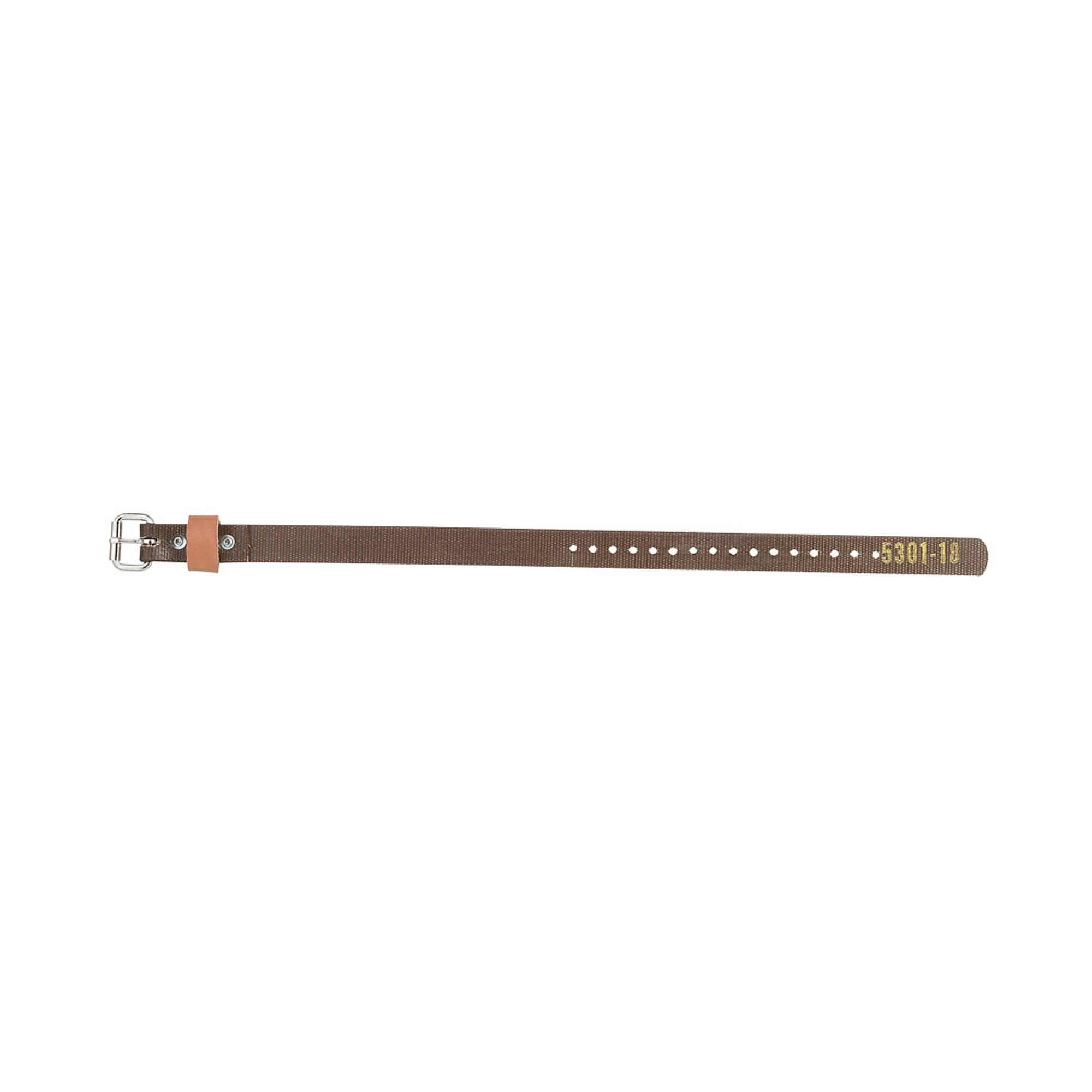 Klein Tools Strap for Pole and Tree Climbers — 1.25in. x 26in., Neoprene-Impregnated Nylon, Non-Conductive, Model# 5301-22